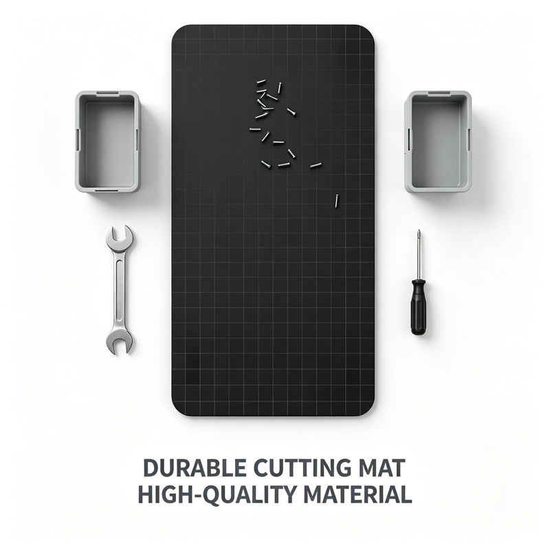 Electronics Repair Mat - Alfombrilla de Trabajo Magnética de Silicona,