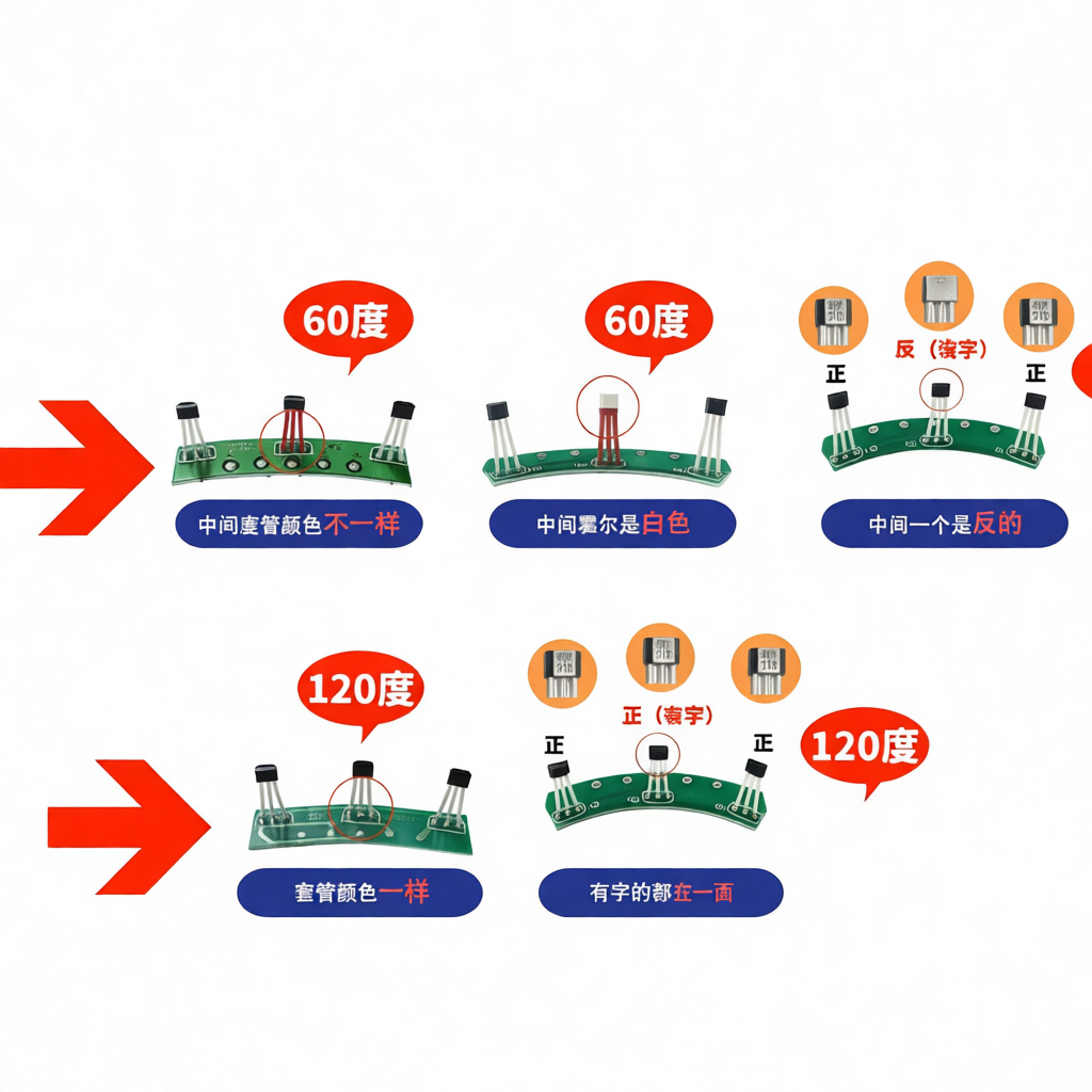 Electronics Repair Hub - Sensor de efecto Hall para motor