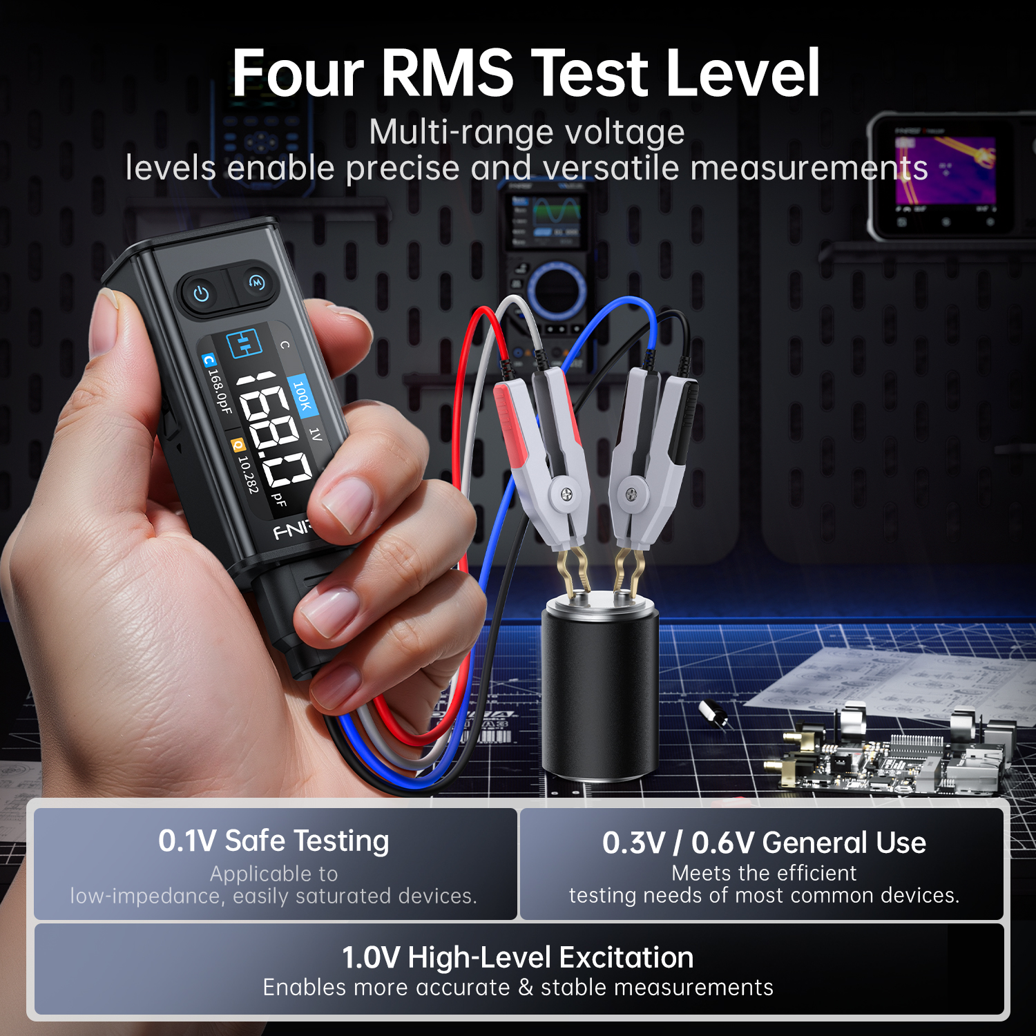 LCR-ST2 Plus 2 en 1, Pinza Dig - Smd Tweezer Set reseña y precio