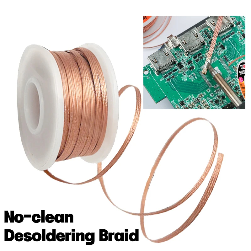 Cinta de malla trenzada de cob - Solder Wick Braid reseña y precio