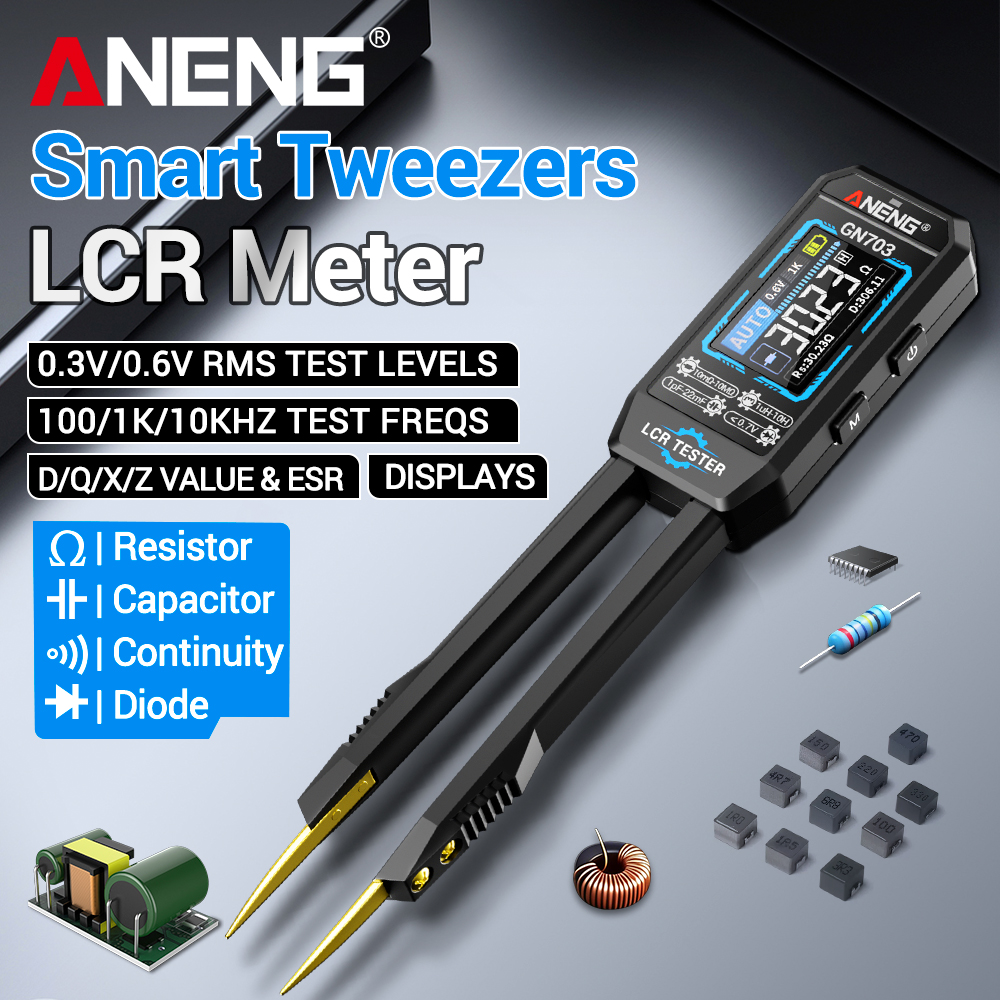 Pinzas Inteligentes ANENG GN70 - Smd Tweezer Set reseña y precio