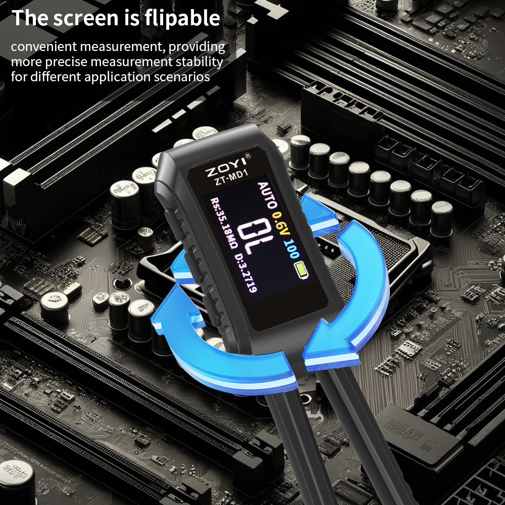 ZOYI ZT-MD1 pinzas digitales i - Smd Tweezer Set reseña y precio