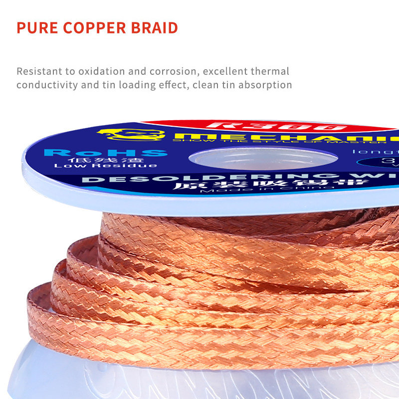 Mecánico 1,0/1,5/2,0/2,5/3,0/3 - Solder Wick Braid reseña y precio