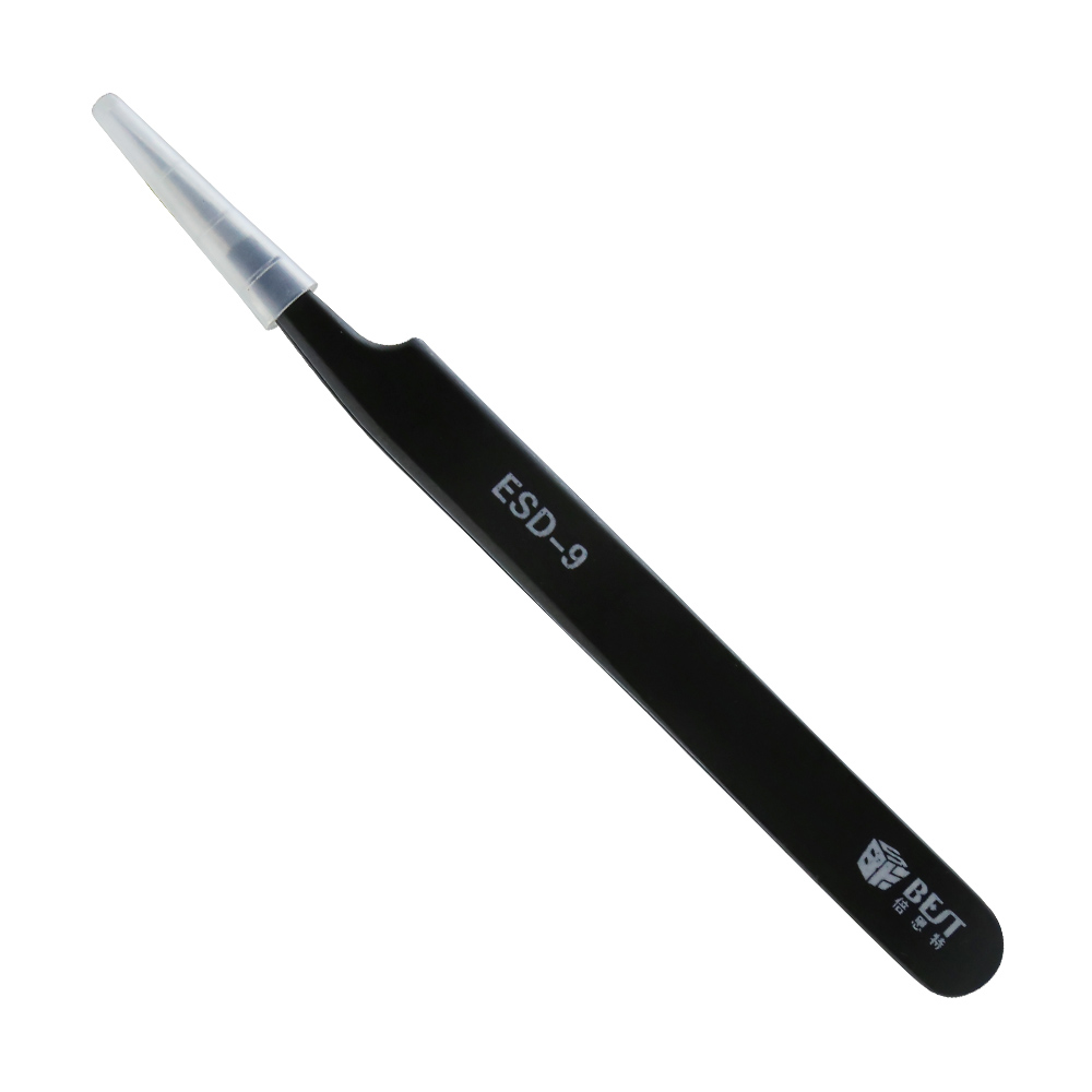 Pinzas antiestáticas BST-ESD-9 - Smd Tweezer Set reseña y precio
