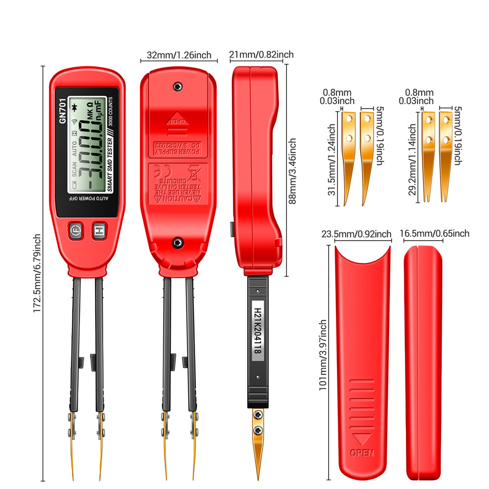 Mini pinzas inteligentes GN701 - Smd Tweezer Set reseña y precio