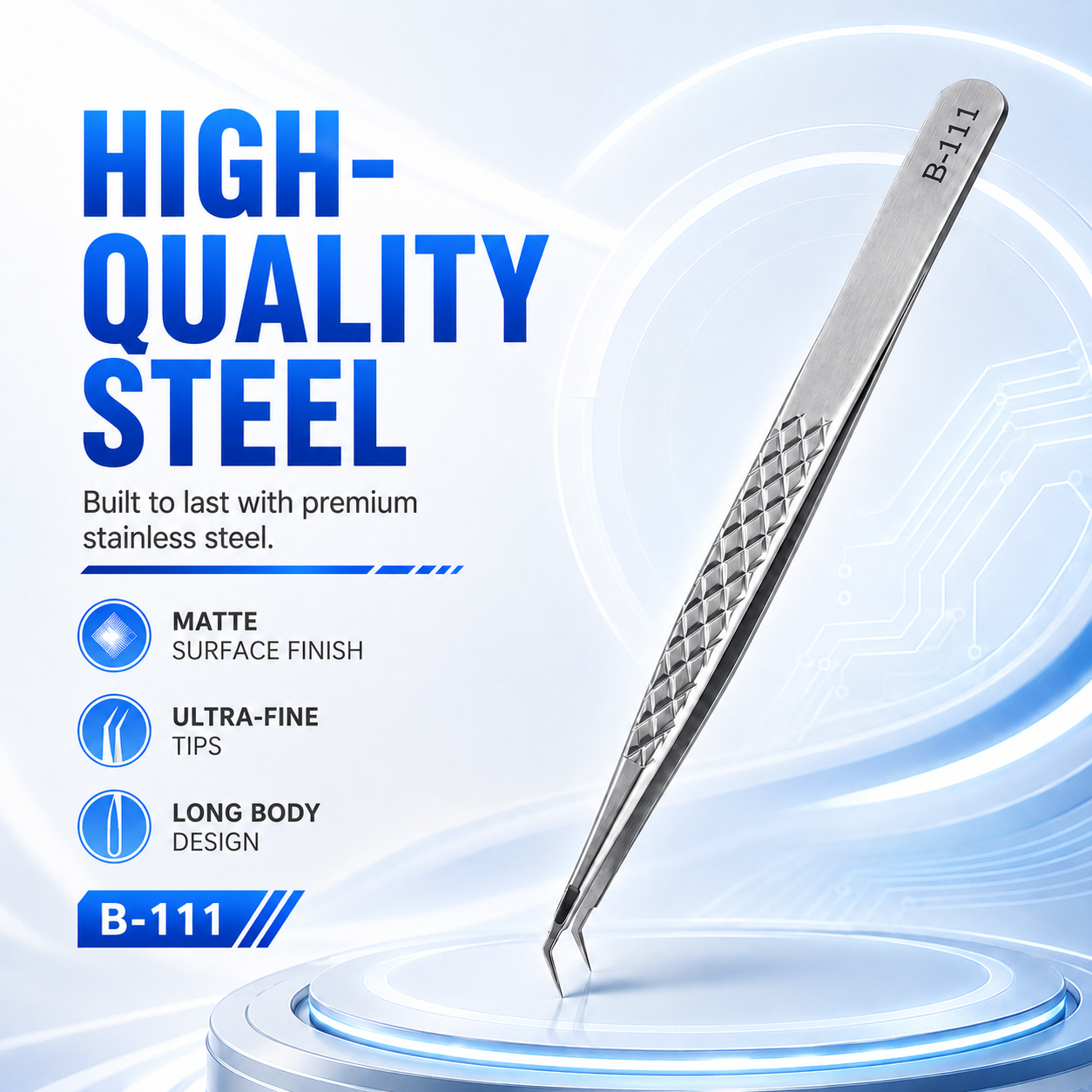 Juego de Pinzas de Alta Precis - Smd Tweezer Set reseña y precio