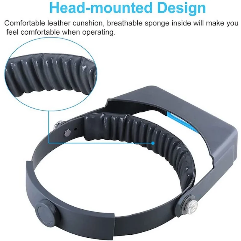 Tungfull-lupa para diadema mon - Electronics Repair Glasses reseña y precio