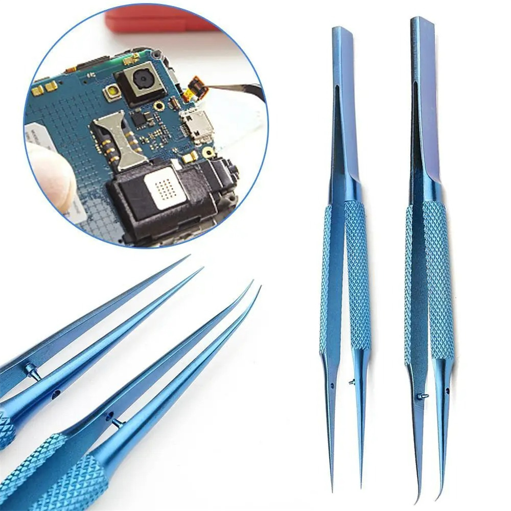 Pinzas Antimagnéticas de Aleac - Smd Tweezer Set reseña y precio