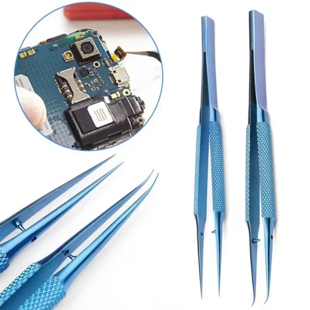Pinzas antimagnéticas de aleac - Smd Tweezer Set reseña y precio