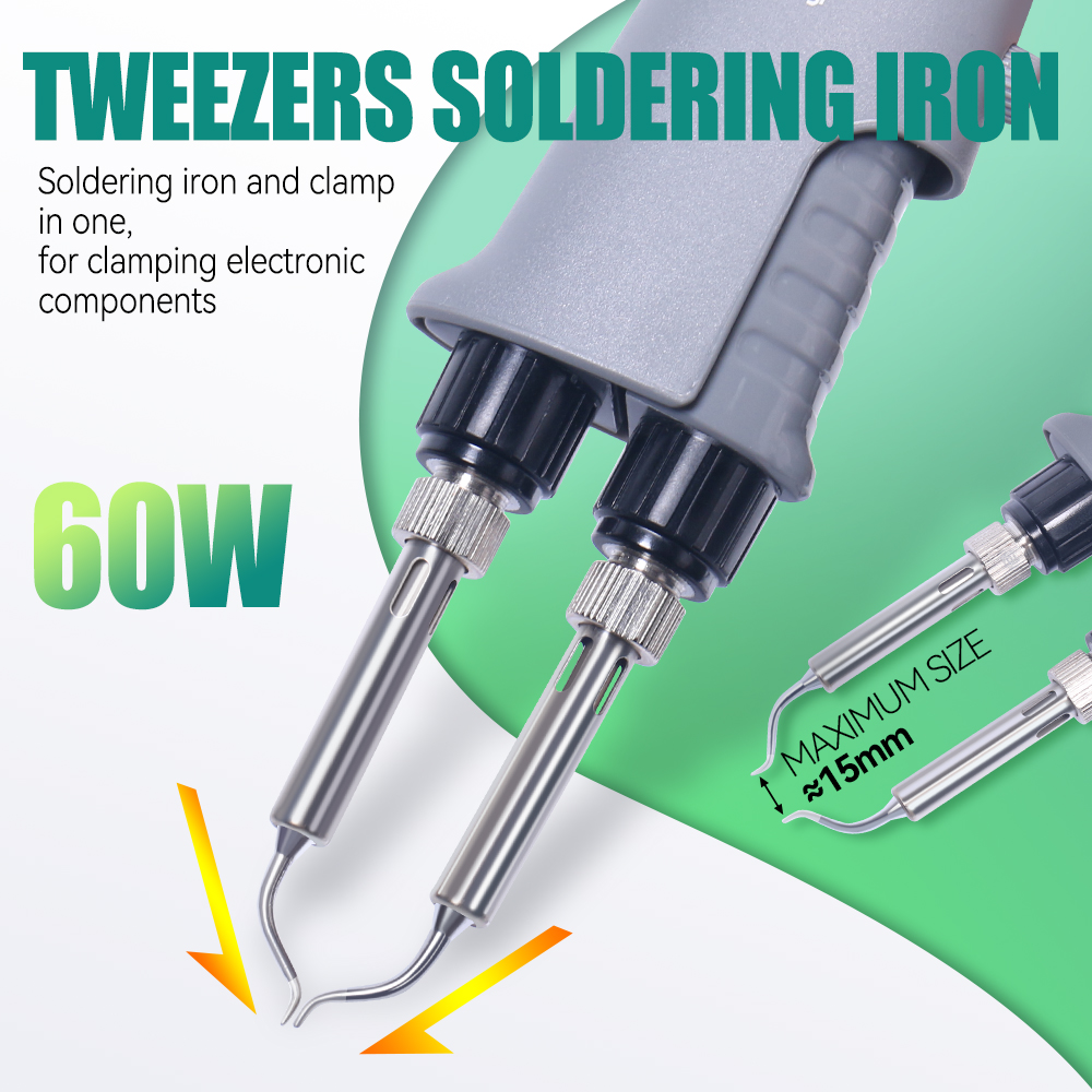 YIHUA 938D pinzas portátiles E - Smd Tweezer Set reseña y precio