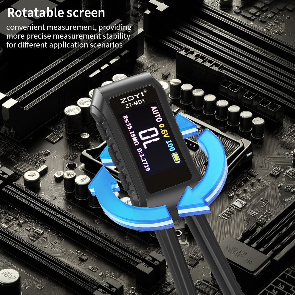 ZOYI-Pinzas digitales intelige - Smd Tweezer Set reseña y precio