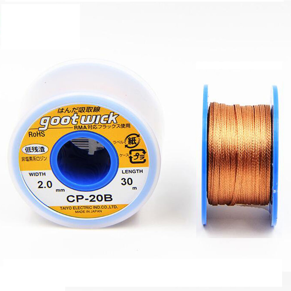 Mecha Goot Original japonesa,  - Solder Wick Braid reseña y precio