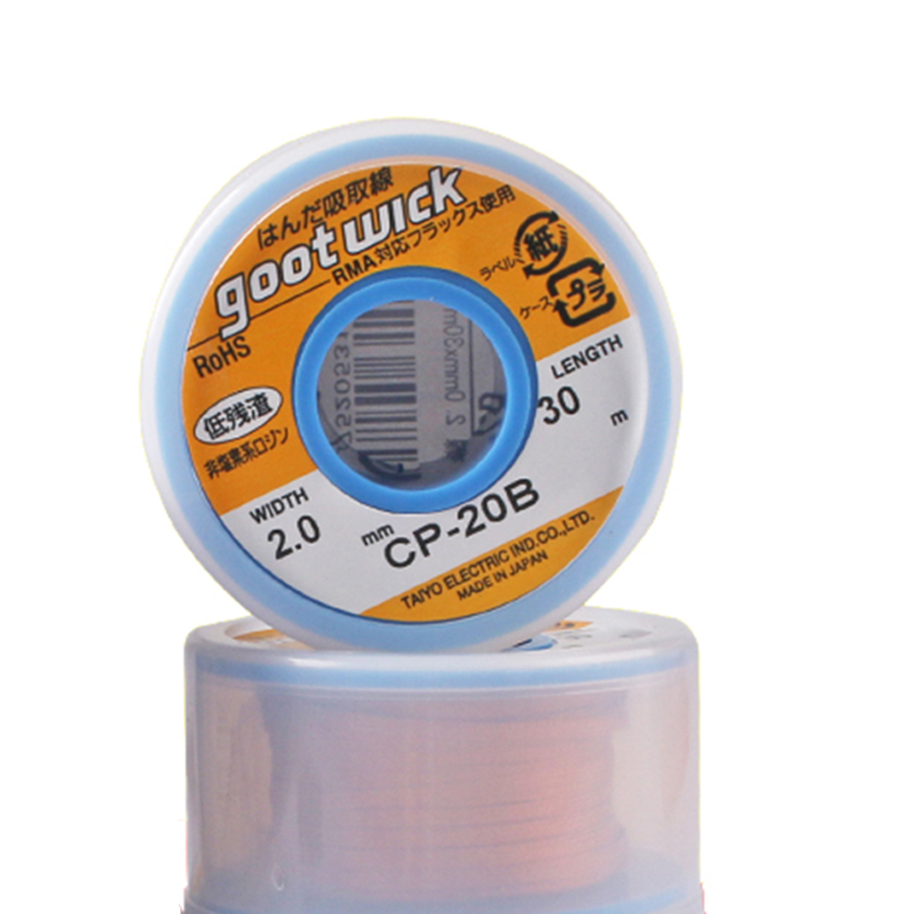 Mecha Goot Original japonesa,  - Solder Wick Braid reseña y precio