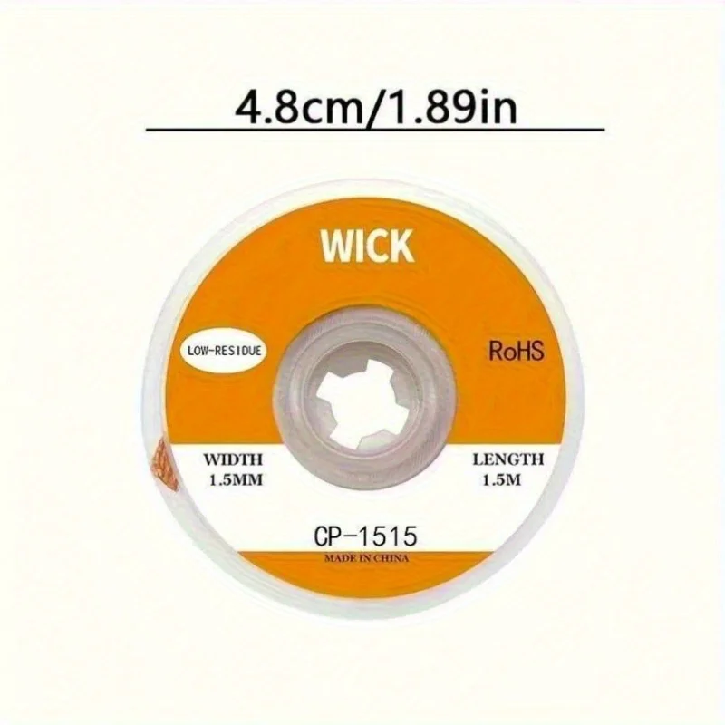 Cinta trenzada para desoldar d - Solder Wick Braid reseña y precio
