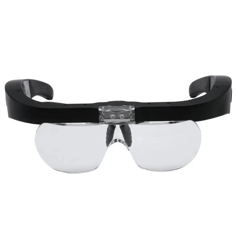 Lupas montadas en la cabeza co - Electronics Repair Glasses reseña y precio