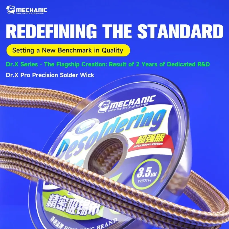 Mecha trenzada para desoldar m - Solder Wick Braid reseña y precio