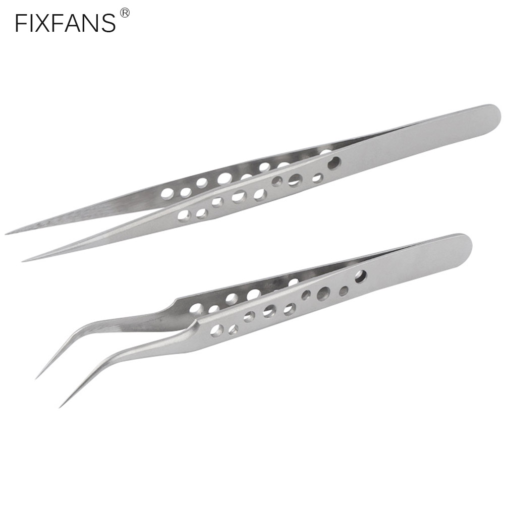 Juego de pinzas de acero inoxi - Smd Tweezer Set reseña y precio