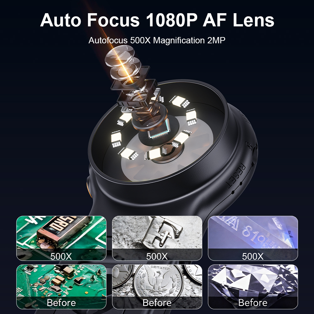 Microscopio Digital Autofocus  - Electronics Repair Glasses reseña y precio