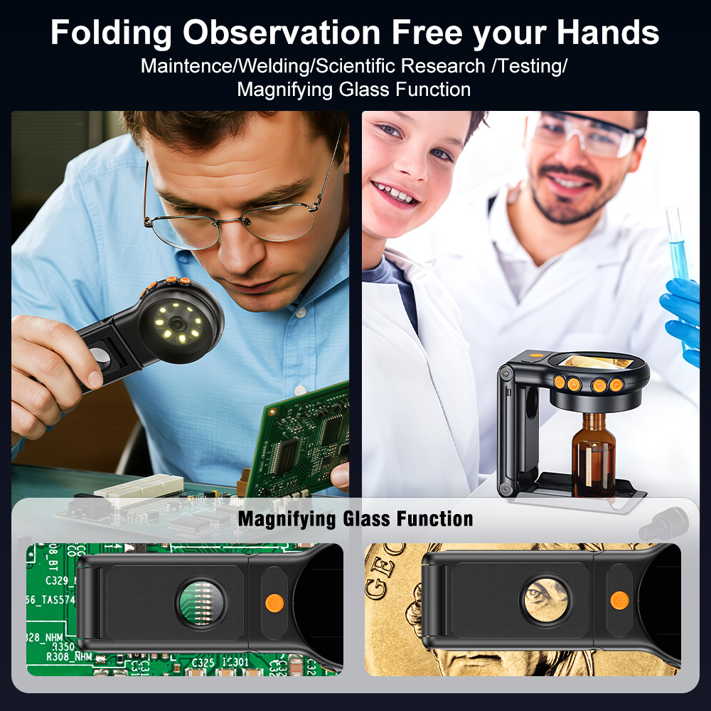 Microscopio Digital Autofocus  - Electronics Repair Glasses reseña y precio