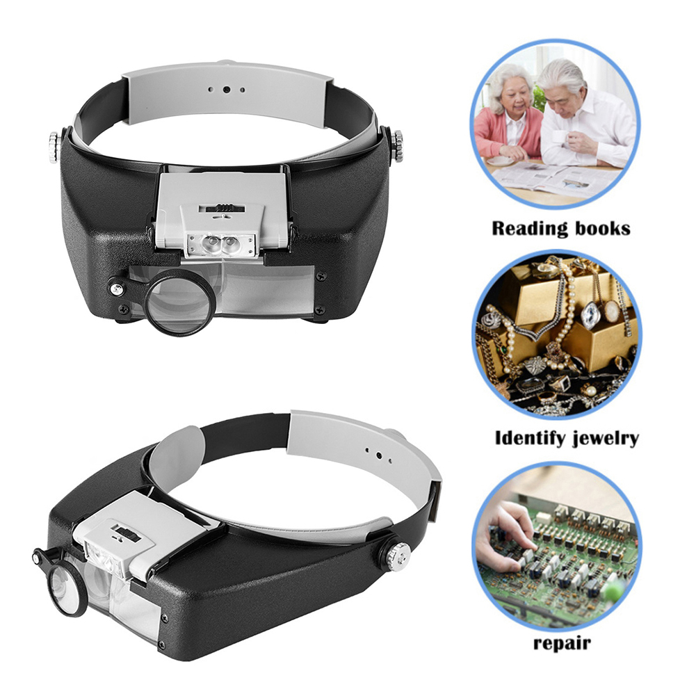 Gafas de aumento con diadema L - Electronics Repair Glasses reseña y precio